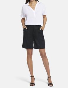 Черные расслабленные шорты NYDJ