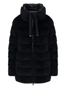 Пуховик с высоким воротником Herno