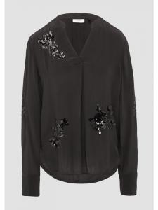 Блузка 9999_черная s.Oliver