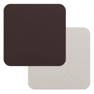 Подставки под стаканы FLEXIMATS, набор из 4 штук, 10x10 см, коричнево-белые Freeform, коричневый