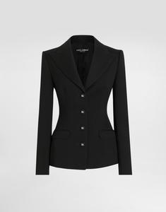 Однобортный шерстяной пиджак dolce Dolce & Gabbana, черный