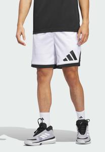 Шорты Adidas Performance BADGE 9IN, White Black/White
