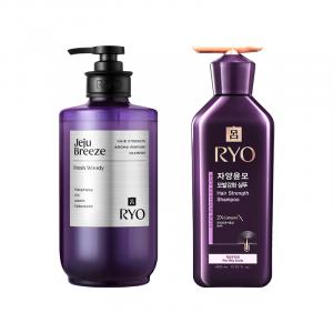 Набор из двух средств для ухода за волосами Rich Potpourri Scent Shampoo Ryo, two-piece set: fragrance l'oréal shampoo 580ml+purple l'oréal shampoo 400ml