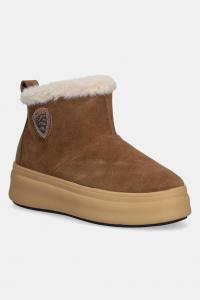 Замшевые зимние ботинки EMERY Blauer, коричневый