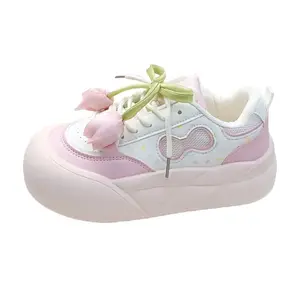 Boldi Kuki Женские лоу-топ скейтборд кроссовки розовые, цвет Pink