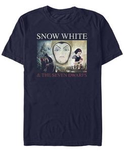 Мужская футболка с коротким рукавом "Белоснежка" в стиле гранж Fifth Sun, Navy