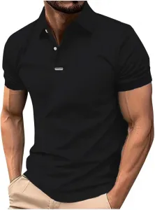 Мужская поло FZYLQY 2026 с воротником, влагоотводящая, быстросохнущая