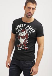 Футболка с принтом LOONEY TUNES TROUBLE MAKER LOGOSHIRT, цвет black