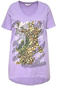 Футболка MIAMODA Shirt, сиреневый