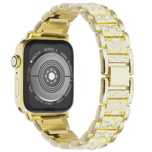 CHENSONG Часы Strap Apple Compatibility Metal, Gold