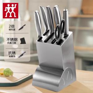 Zwilling Набор ножей немецкой точности, семь предметов, кухонные ножи из нержавеющей стали
