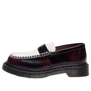(WMNS) Лоферы Dr. Martens Penton Heart Two-Tone Arcadia 'Cherry Red White'