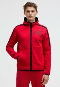 Толстовка Camp David Zip-up sweatshirt, Bright Red/Red