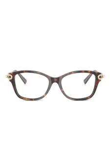 Очки в оправе черепаховой расцветки Tiffany & Co, коричневый