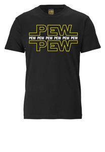 Футболка Logoshirt Print Pew Pew, черный