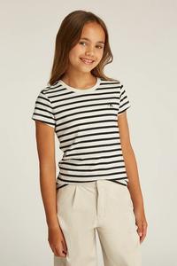 Детская хлопковая футболка Calvin Klein Jeans, черный