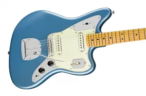 Fender American Professional Classic Jaguar с грифом из клена, цвет Faded Lake Placid Blue - ПРЕДЗАКАЗ