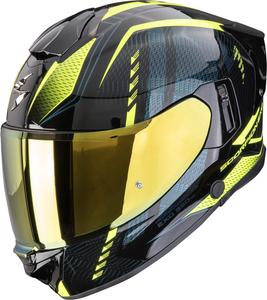Шлем Scorpion exo-530 air theras full-face, Black/Yellow