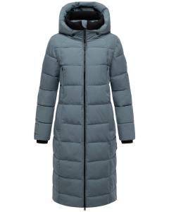 Зимнее пальто MARIKOO Lanitaa XVI, пыльно-синий