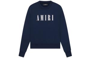 Футболка с логотипом AMIRI, темно-синяя