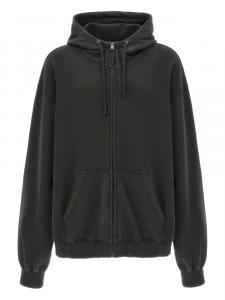 Толстовка с принтом цифр Maison Margiela, серый