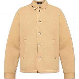 Dsquared 2 Рубашка с прямым низом и тисненым логотипом Dsquared2