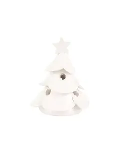 Мини-Подсвечник Foresta в форме дерева с зубчатым краем Vietri, white