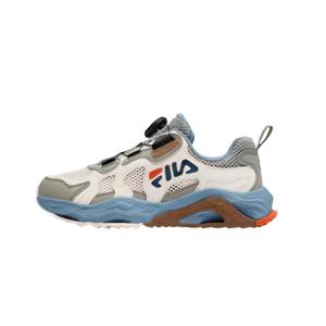 Противоскользящие износостойкие низкие детские уличные кроссовки FILA KIDS, белый