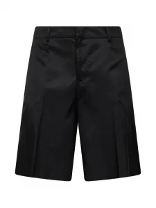 Черные прямые шорты Pt Torino, черный