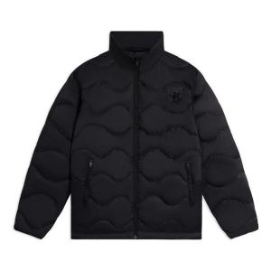 Куртка модный тренд пуховик Li-Ning, черный