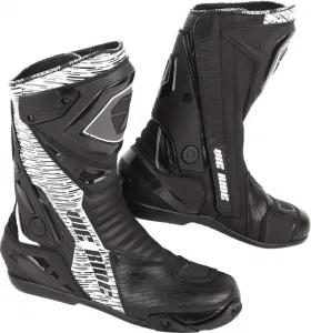 Мотоциклетные ботинки Modeka Yron, черные, 2-Black White