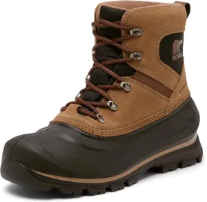 SOREL - Мужские зимние водонепроницаемые ботинки Buxton с шнуровкой, черный