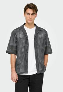 Рубашка ONSNOVAK RESORT ZIG ZAG Only & Sons, серый