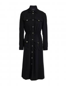 Платье миди Pinko, черный