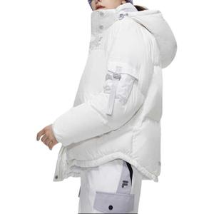 Пуховик женский стандартный белый Fila Fusion