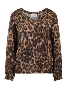 Повседневная блузка с узором коричневого/верблюжьего цвета CARTOON