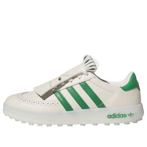 Кроссовки adidas Coursecup Spikeless Golf 'Chalk White Green Almost Yellow', бежевый