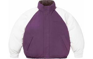 Куртка мужская Supreme, фиолетовый / белый