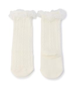 Нарядные детские гольфы до колен