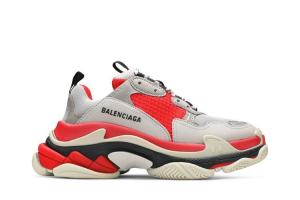 Кроссовки Balenciaga Wmns Triple S Red, красный