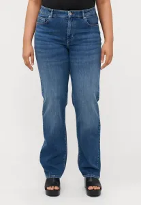 Джинсы carwilly средней длины прямого кроя Only Carmakoma, Dark Blue Denim