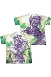 Футболка с коротким рукавом для детей Batman Mad Mad Swirl (принт спереди и сзади) Gildan, белый