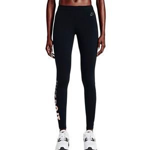 Женские леггинсы для йоги Nike, черный