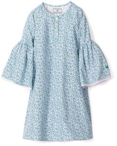 Ночная рубашка с серафиной Petite Plume, зеленый