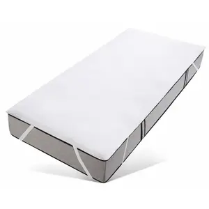 Мой домашний наматрасник Matratzenauflage Weisser, Auflage 90x200 см, 140x200 см и другие размеры, водонепроницаемый (для недержания), подходит для аллергиков (аллергиков на пыль), дышащий My Home, белый