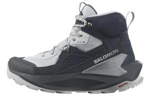 Женские кроссовки Elixir Mid GORE-TEX «Carbon Flint Stone» SALOMON, Gray