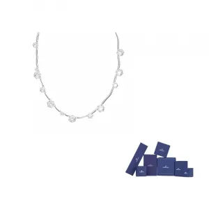 Кристальное ожерелье с инкрустацией Constella Swarovski