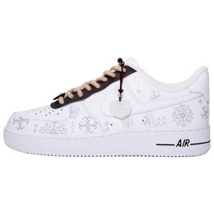 Кроссовки Nike Air Force 1 Skateboarding Shoes Women's Low-top Light Khaki, хаки
