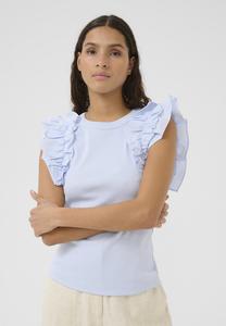 Футболка с принтом ODA Karen by Simonsen, светло-голубой