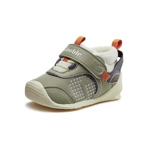Износостойкие полуботинки средней высоты для младенцев и малышей GINOBLE, зеленый/серый/белый/слоновая кость